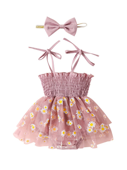 Baby Girls Boys Summer Romper Short Sleeve Baseball Hat Gloves/Baseball Floral Print Playsuit
